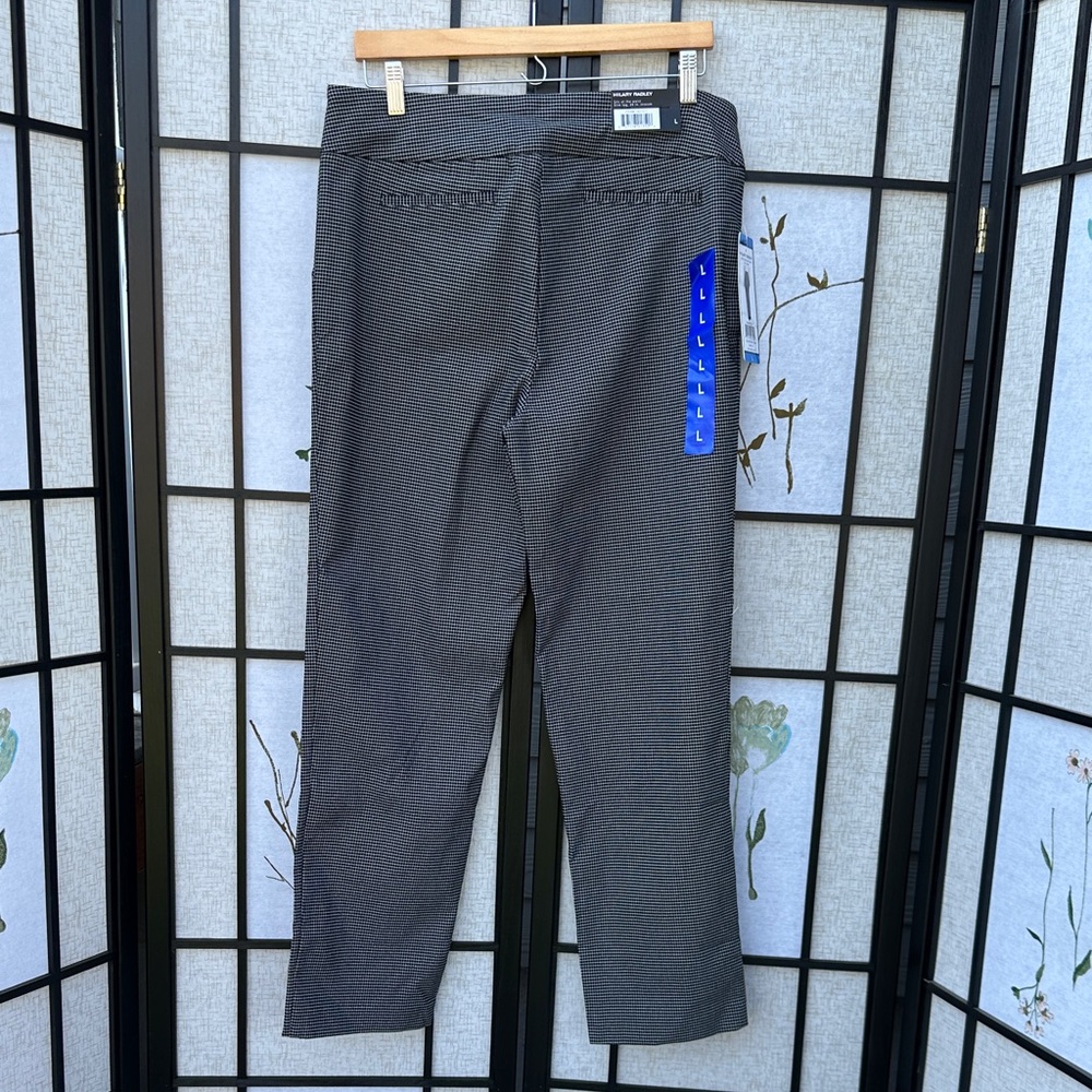 Hilary Radley Gray Straight Leg Pants